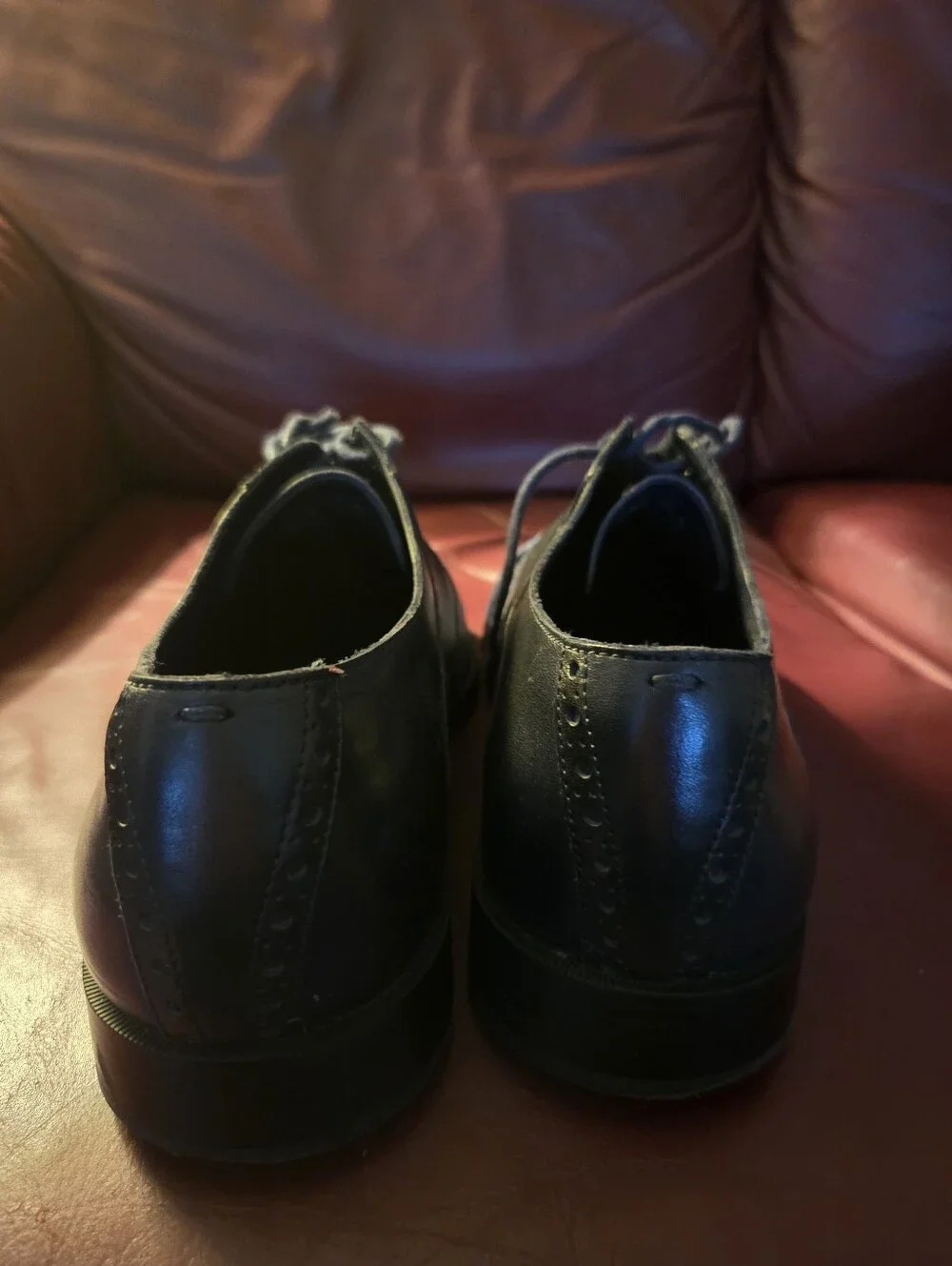 Cole Haan Jefferson Grand SDL Mens 10.5 Marine Blue/Navy Ink Color Used Shoes